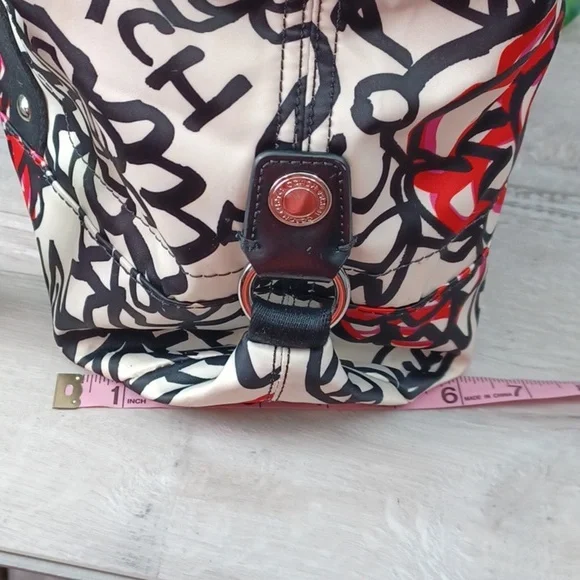 Coach Poppy Flower Graffiti Large Tote - Picture 11 of 15